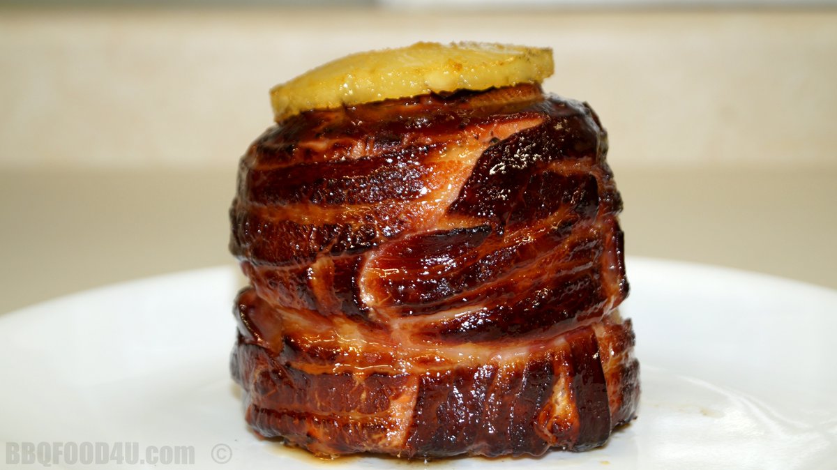 BBQFOOD4U's tweet image. The Tenderoll

Pork tenderloin spiced then filled with pineapple,onions &amp;amp; garlic

Rolled up then wrapped with bacon