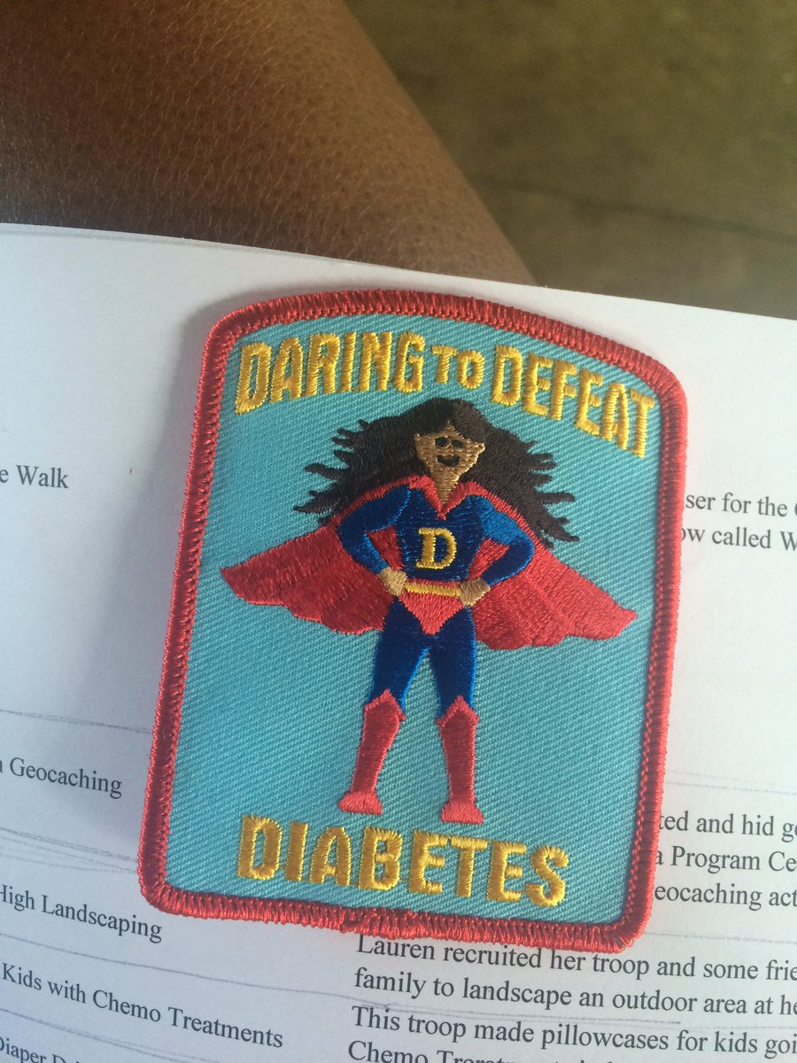 Working with the Girl Scouts of North Central Alabama never gets old 💚 #GirlScoutsRock #D2DDiabetes