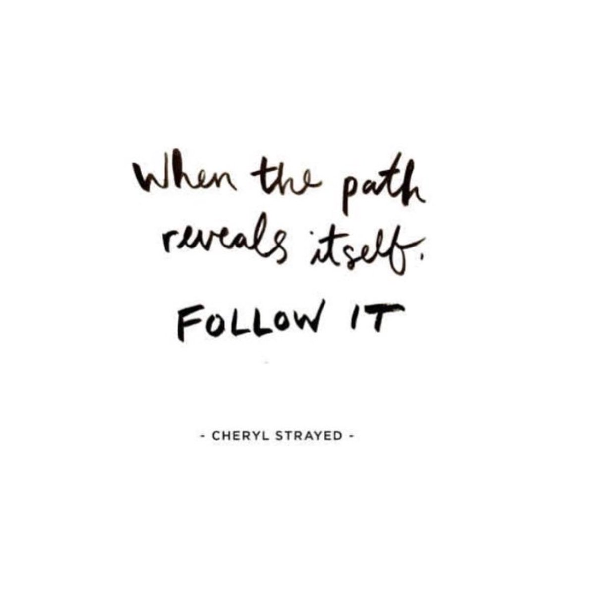 Thanks to <a href="/Oprah/">Oprah Winfrey</a> and <a href="/SuperSoulSunday/">Super Soul</a> for including our hand lettered version of our favorite @cherylstrayed quote.