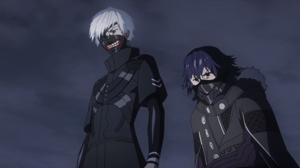 rt_animescenes's tweet photo. Ayato and Kaneki (Tokyo Ghoul) https://t.co/GimkJVFVuB