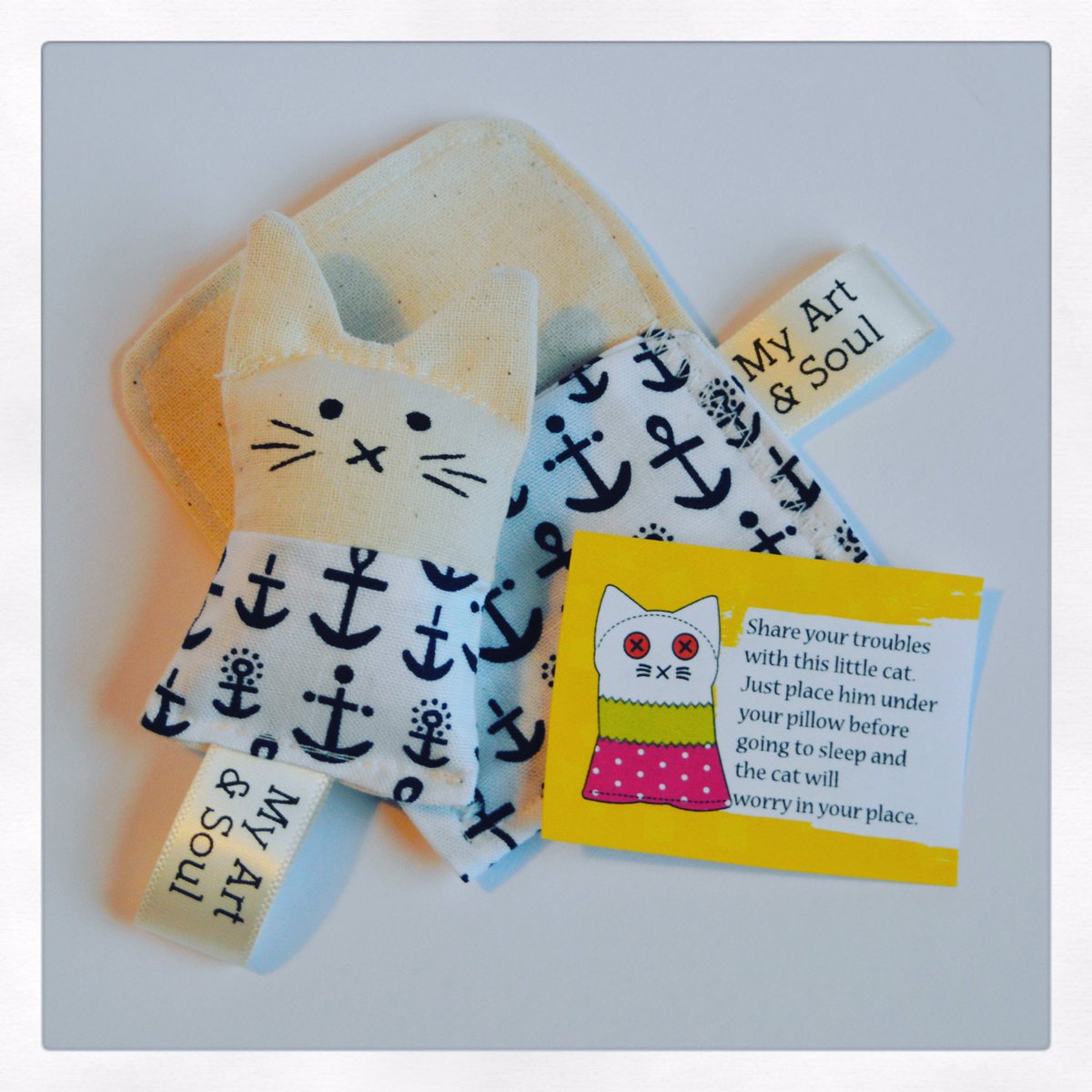 No worries £5.95 etsy.com/shop/MyArtandS… #CraftHour #ladiescoffeehour #anxietyproblems #anxiety