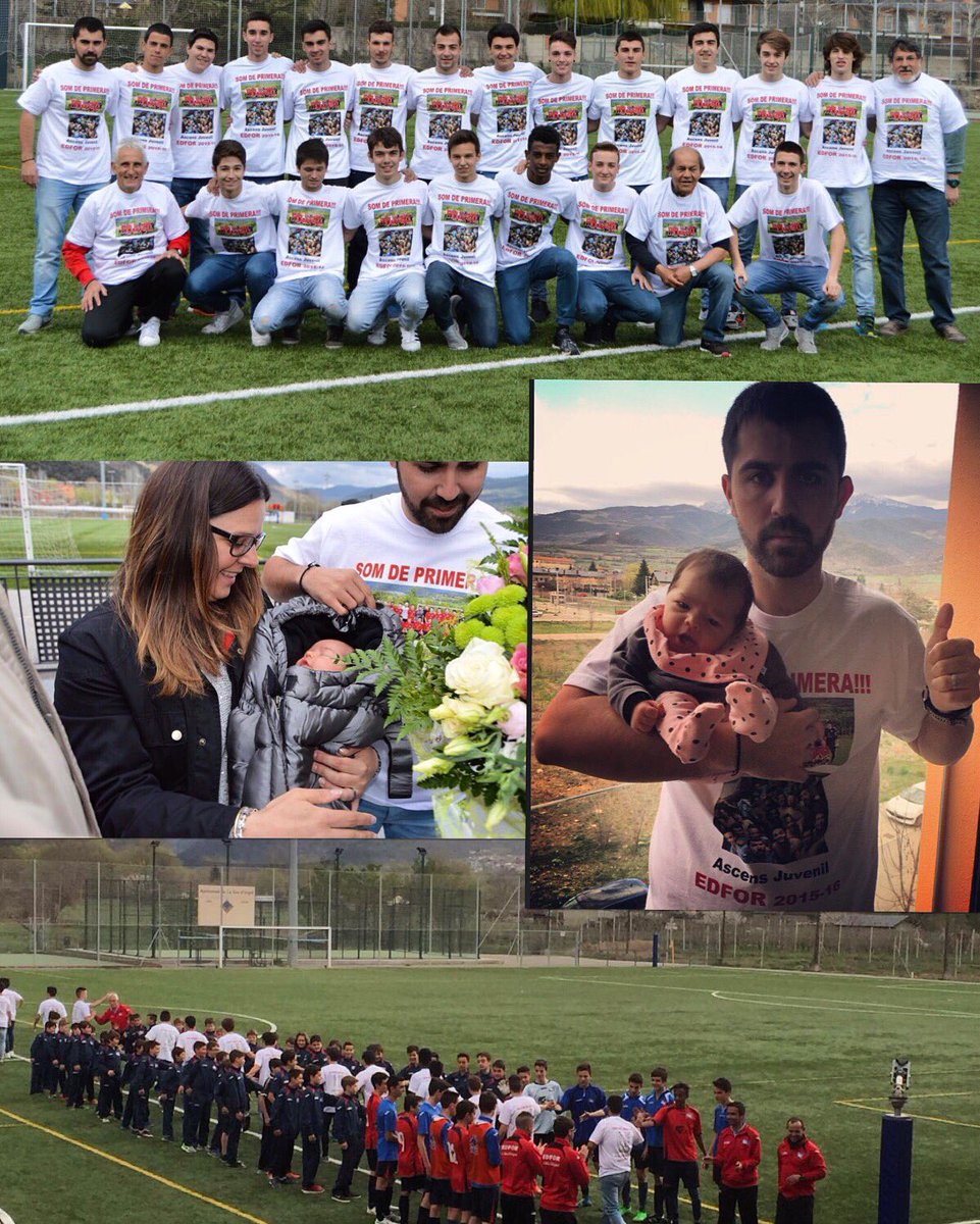 PereOlm87's tweet photo. Triplement feliç! MOLTES GRÀCIES a TOTS per les vostres mostres d'afecte! 1,2,3 EDFOR! ⚽️ #juvenil #EDFOR #futbol https://t.co/KV8V9TIpsY