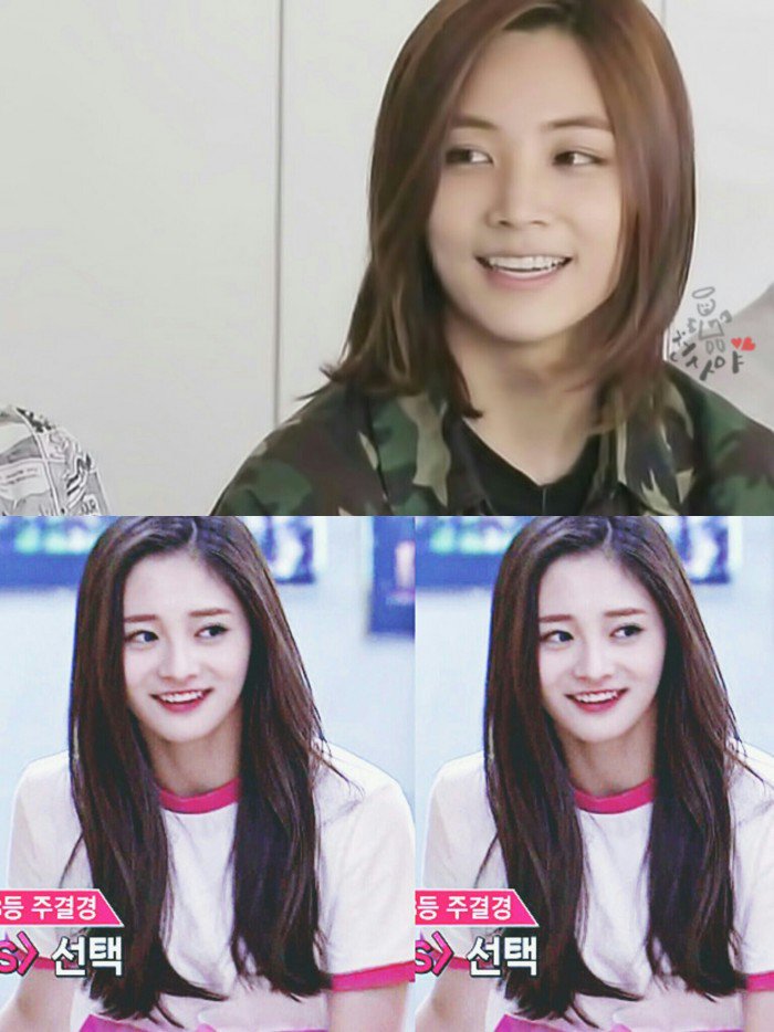Jeonghan And Tzuyu Lookalike Visual Ships Thread Celebrity Photos Videos Onehallyu
