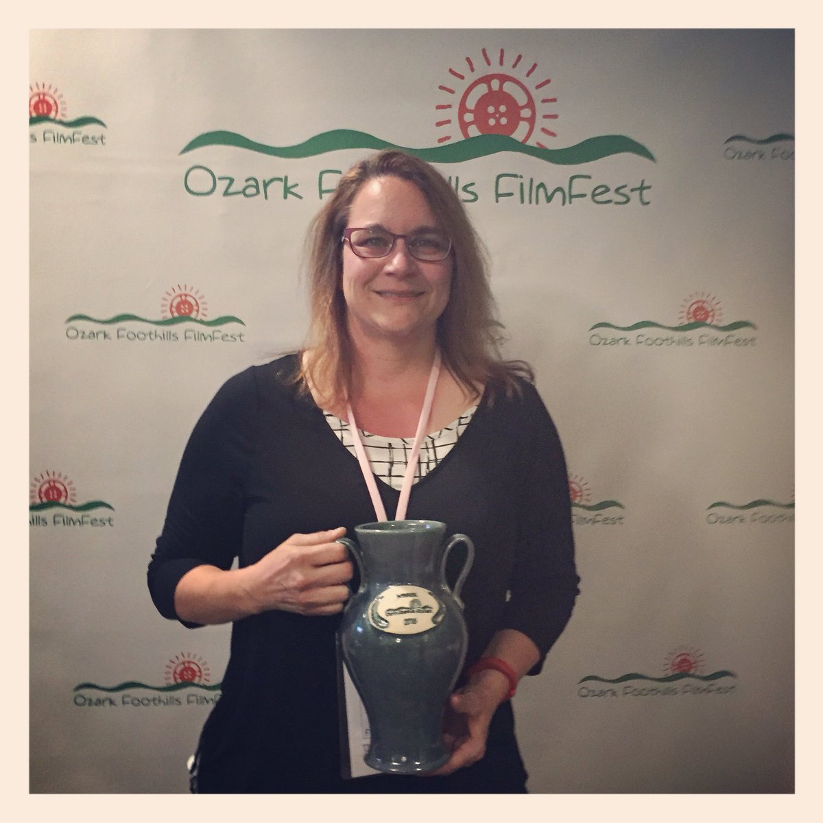 TracyFacelli's tweet photo. Thx to @FilmFreeway for connecting me w #OzarkFoothillsFF My film #howigotmade just won Best Narrative Short @devt https://t.co/ODuvIQPxdG