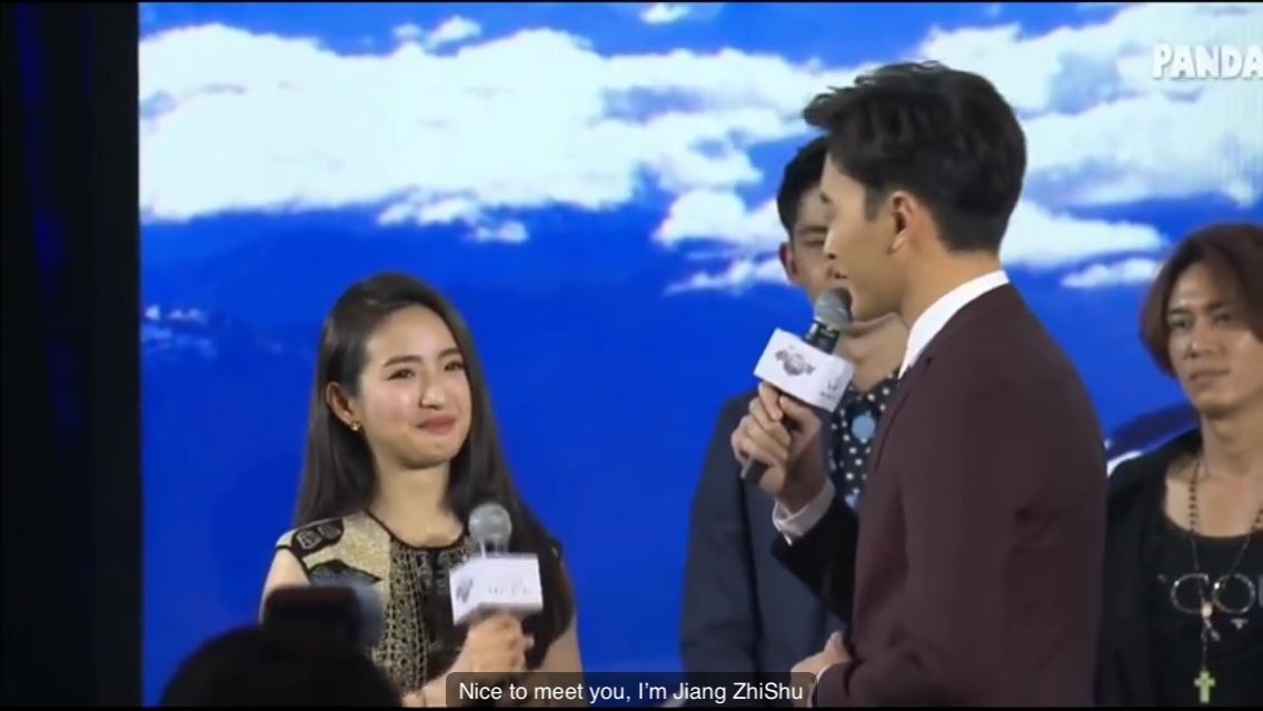 SMilkdrama's tweet photo. (2/2) #JoeCheng &amp; #ArielLin in "Race the World" presscon giving fan service https://t.co/zDGicapqEQ you're welcome! https://t.co/sNQUdZR2IH