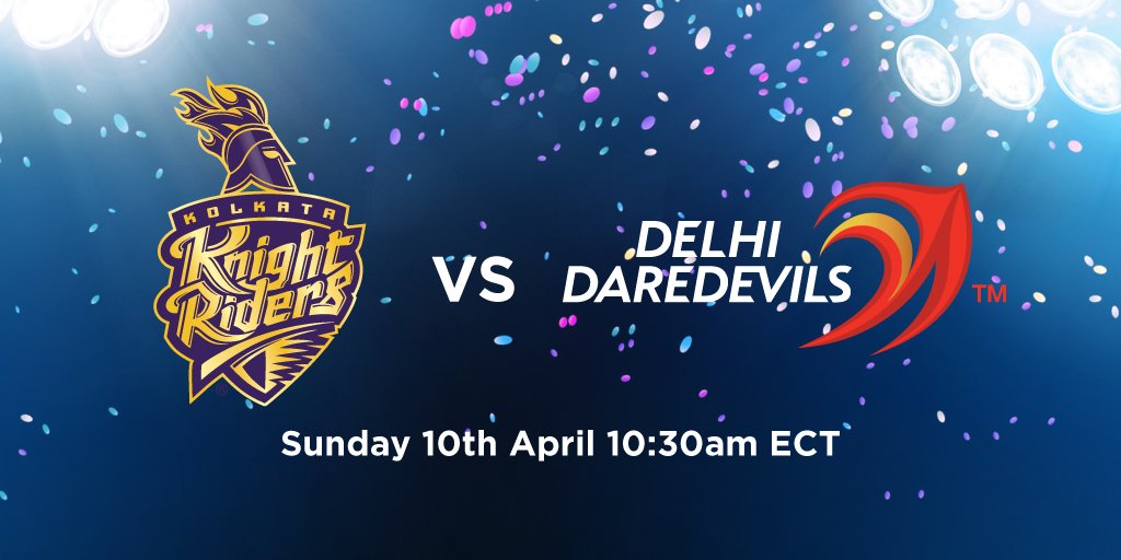 MyFlowGD's tweet image. Watch the #DelhiDaredevils face off against #KolkataKnightRiders on #FLOWSports right now!