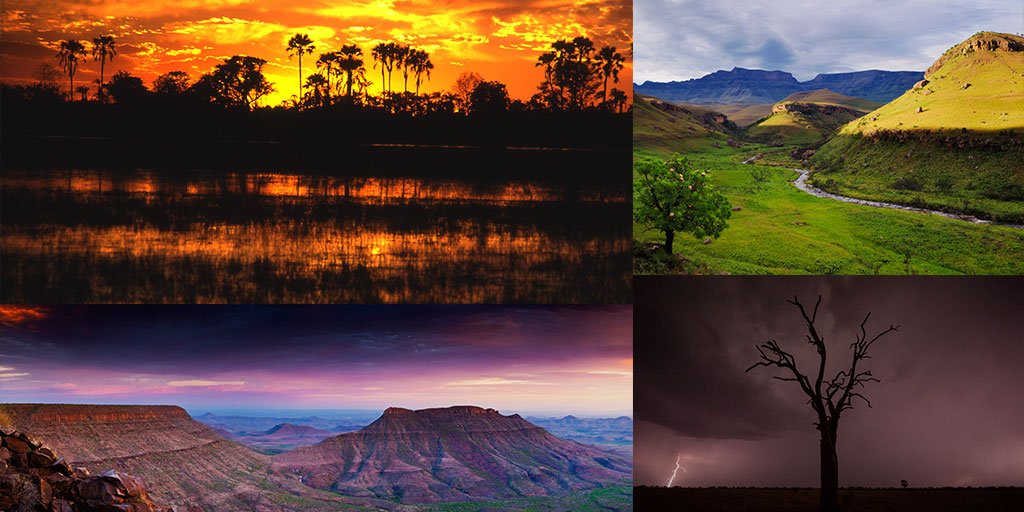 AWF_Official's tweet photo. From lush forests to towering mountains & sandy deserts—in terms of geography, Southern Africa has it all. #LearnAWF https://t.co/uk0rgAC6Oa