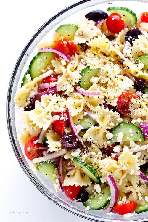 AwwTexts's tweet photo. Mediterranean pasta salad https://t.co/h8EhnQYXkB