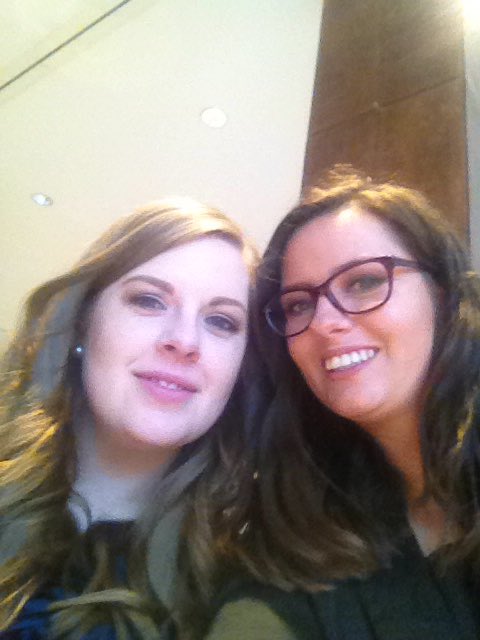 EdelClaire's tweet photo. Myself and @aoifeweefa enjoying the #embnbloggersevent in the #absolutehotel https://t.co/k0a1NQLKRh