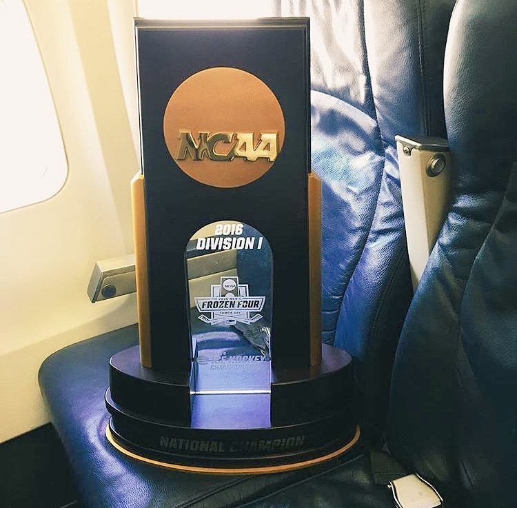 UNDDaveHakstol's tweet photo. University of North Dakota: 8 time National Champions https://t.co/XTzmOn1bI1