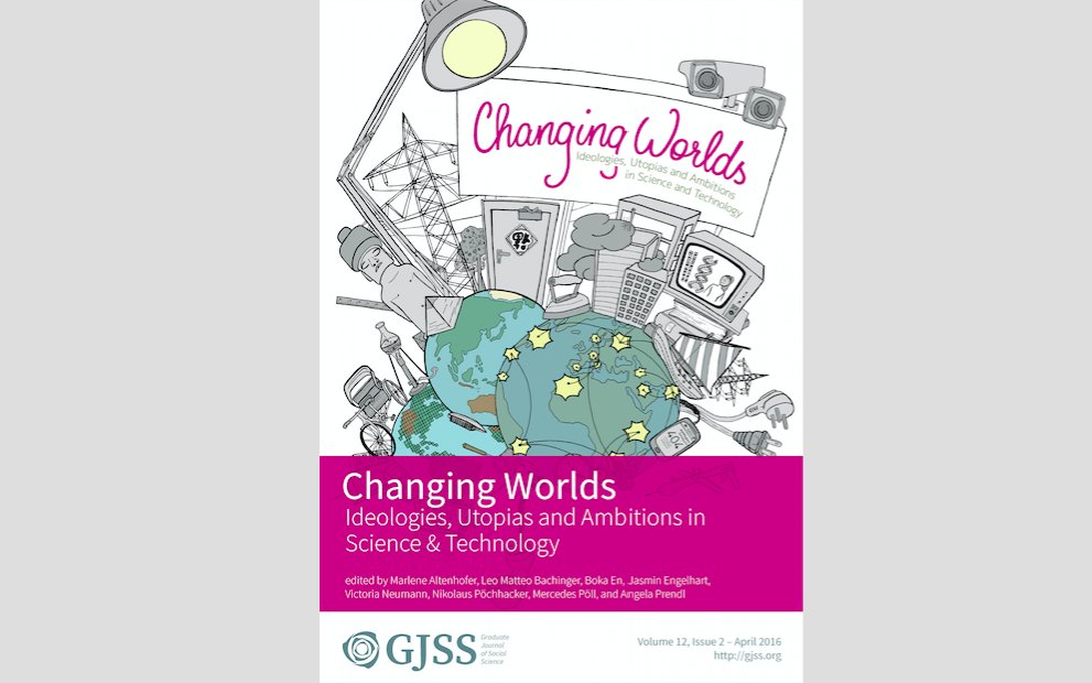 CWconf's tweet photo. The current issue of the @GJSS_ is here: Changing Worlds: Ideologies, Utopias and Ambitions in Science &amp; Technology https://t.co/Ke7gDJ4gdU