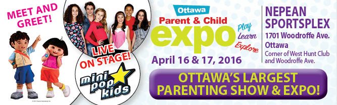Purchase tcikets @ ParentandChildExpo.ca/tickets - just $12 for a family oif four! And 130 #local parenting exhihibitors!