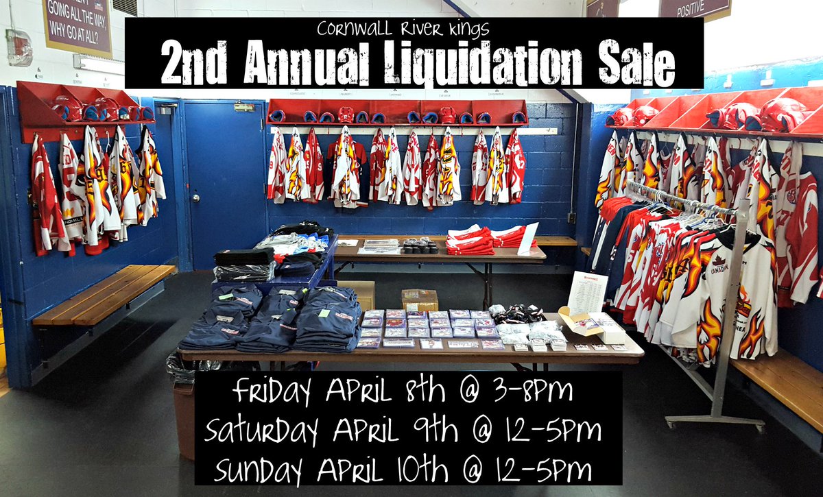 Final Day! Come on down to the Civic Complex this afternoon for some great deals!