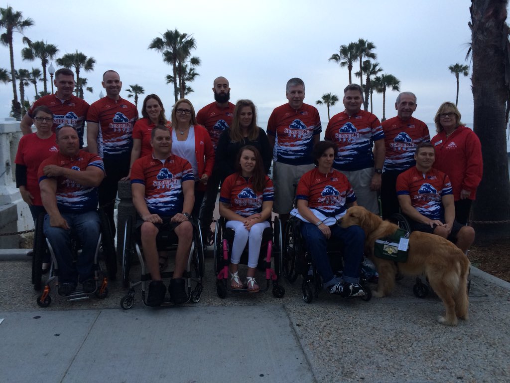 SemperFiFund's tweet photo. From Sea to Shining Sea: https://t.co/nFMz3lktG2 A 24/7 epic cross country cycling adventure! #W2E2016 #Inspiring https://t.co/rfOywX0dwc