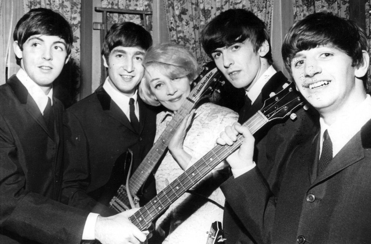 What Did Marlene Dietrich and The Beatles Look Like  in 1963 
