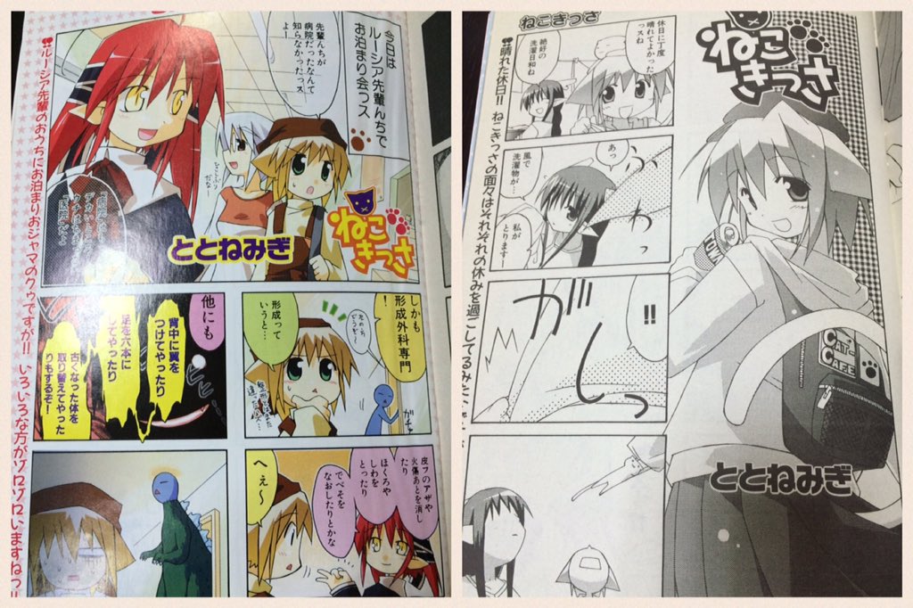 刑部伊月 いづき 今からでもいい ねこきっさ ととねみぎ先生 をアニメ化するんだ 02年からで三者三葉以前からのきらら創刊年 作品だけど一番アニメ化すべきと思ってた T Co Pofyu0eu7h Twitter