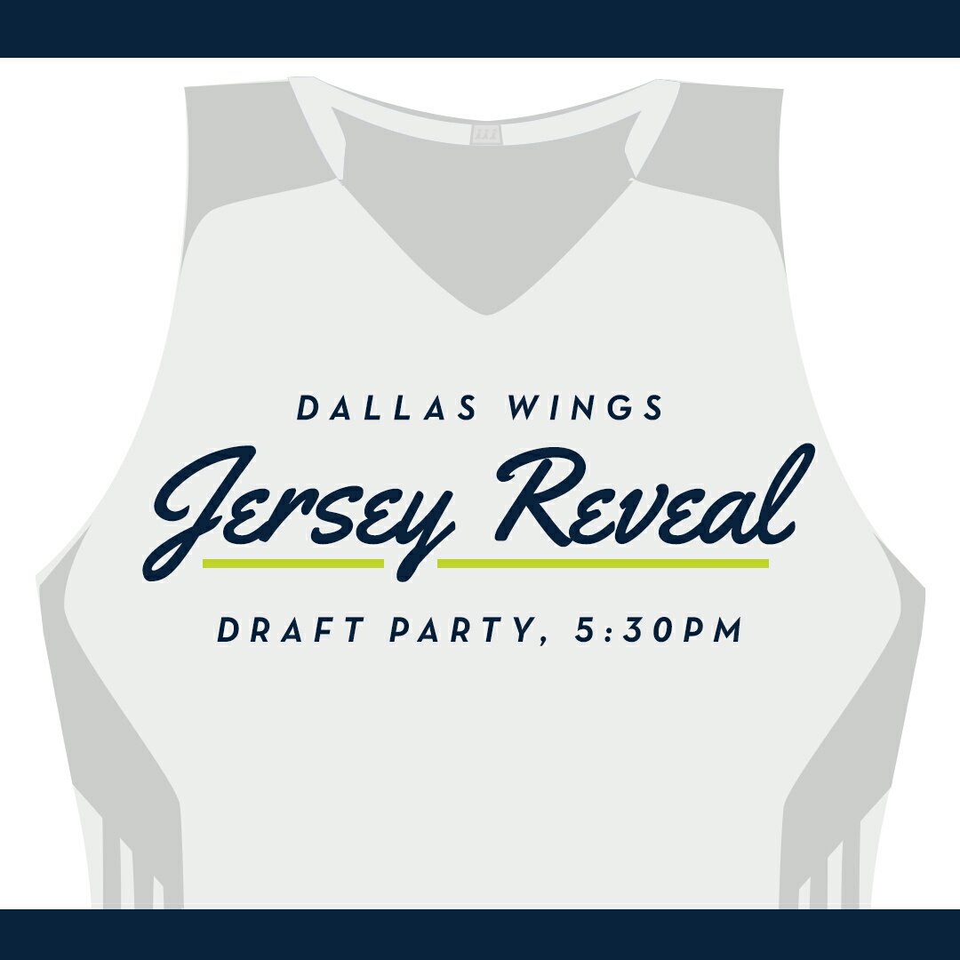 DallasWings's tweet photo. Be sure to RSVP for the draft party! We will reveal our new jerseys live before the draft! https://t.co/wOhmyqtPZN https://t.co/UNNMQqp3sW