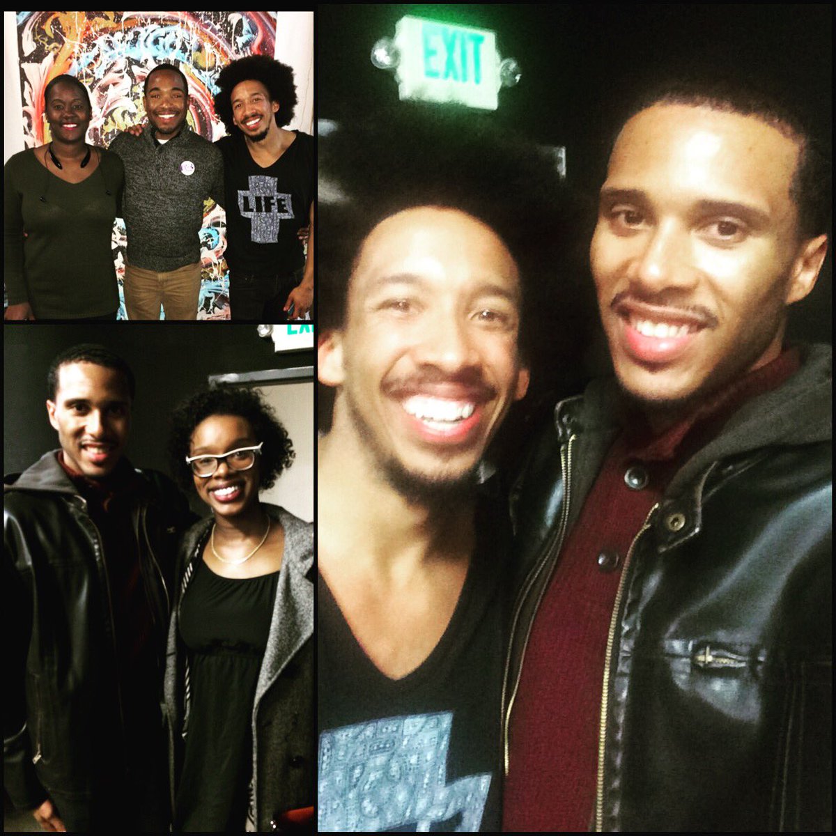 DuealAndrews's tweet photo. Supporting my fellow artsy friends @tommysadancer @C00p3rBr00ks & others at #PositiveTransformations event in DTLA! https://t.co/qX3VFofjOs