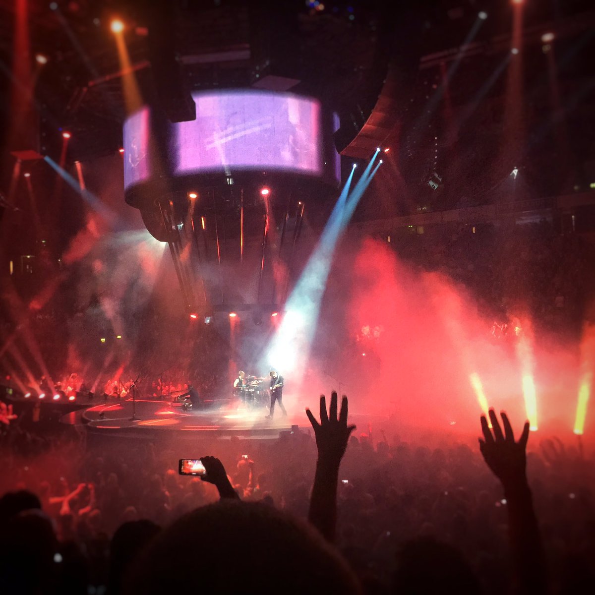 symages's tweet photo. @museband @McrArena Great show last night! Thanks guys. https://t.co/9SDTHagZo8