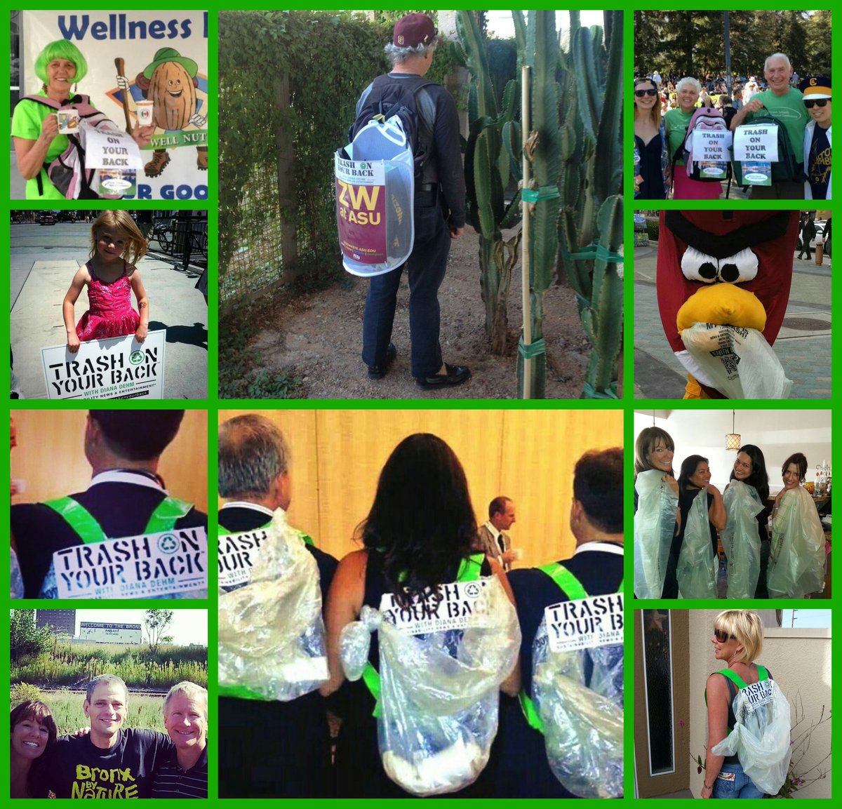 #bluemic #ABC7Eyewitness  #EarthDay2016 Join us! #TrashOnYourBack Challenge! #zerowasteworld trashonyourback.com