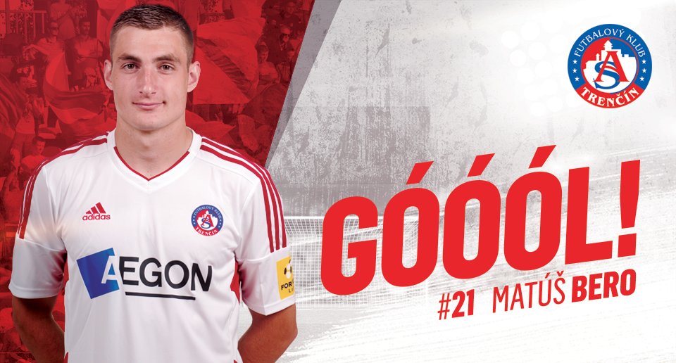 astrencin's tweet photo. #FortunaLiga, #Round26 / #ASTrencin vs #SpartakMyjava 3-1 (90th minute)
goal AS Trencin, goal scored #MatusBero https://t.co/rWDabPcygC