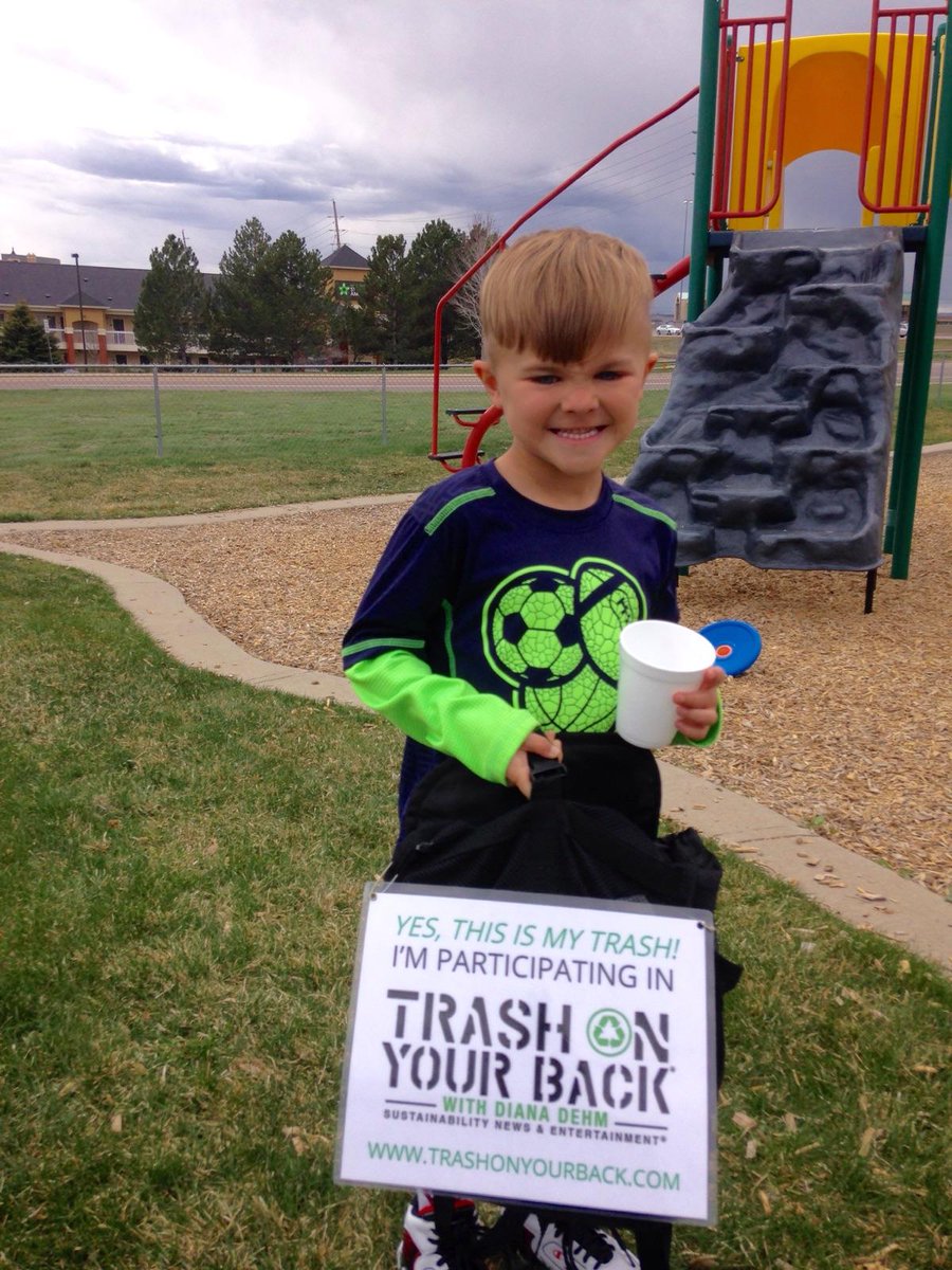 Count down begins! Two weeks to the #TRASHONYOURBACK #CHALLENGE!  #JimMcGrath #Grandson #nextgen #zerowasteworld