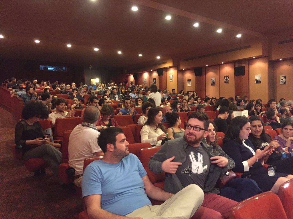 AbboutProd's tweet photo. Full house @metropolislb for the screening of #ATimeToRest by Myriam el Hajj #AbboutProductions https://t.co/etm0gFB9j5