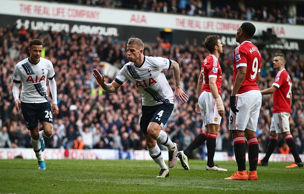 Bolanet's tweet photo. #LiveBolanet FT: Tottenham 3-0 MU (70' Alli, 72' Alderweireld, 75' Lamela) | Possessions 44%-56% | Shots: 15-5 https://t.co/prLGerjSJr