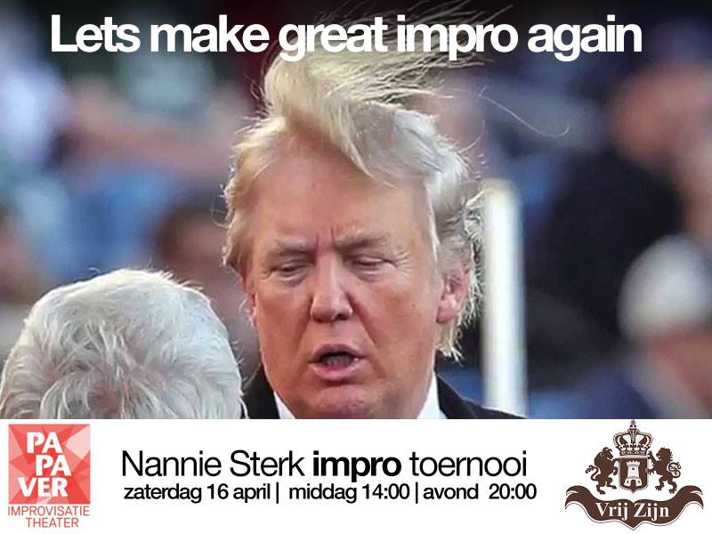 Hele dag impro; 6 top-teams; 8 wedstrijden. Zat 16 april om 13u in theater <a href="/VrijZijnAlkmaar/">Vrij-Zijn-Alkmaar</a> bit.ly/1Vh0EaE
