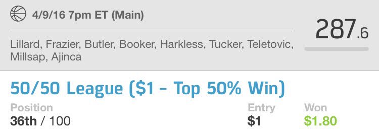 DFS Gold Rush tweet media