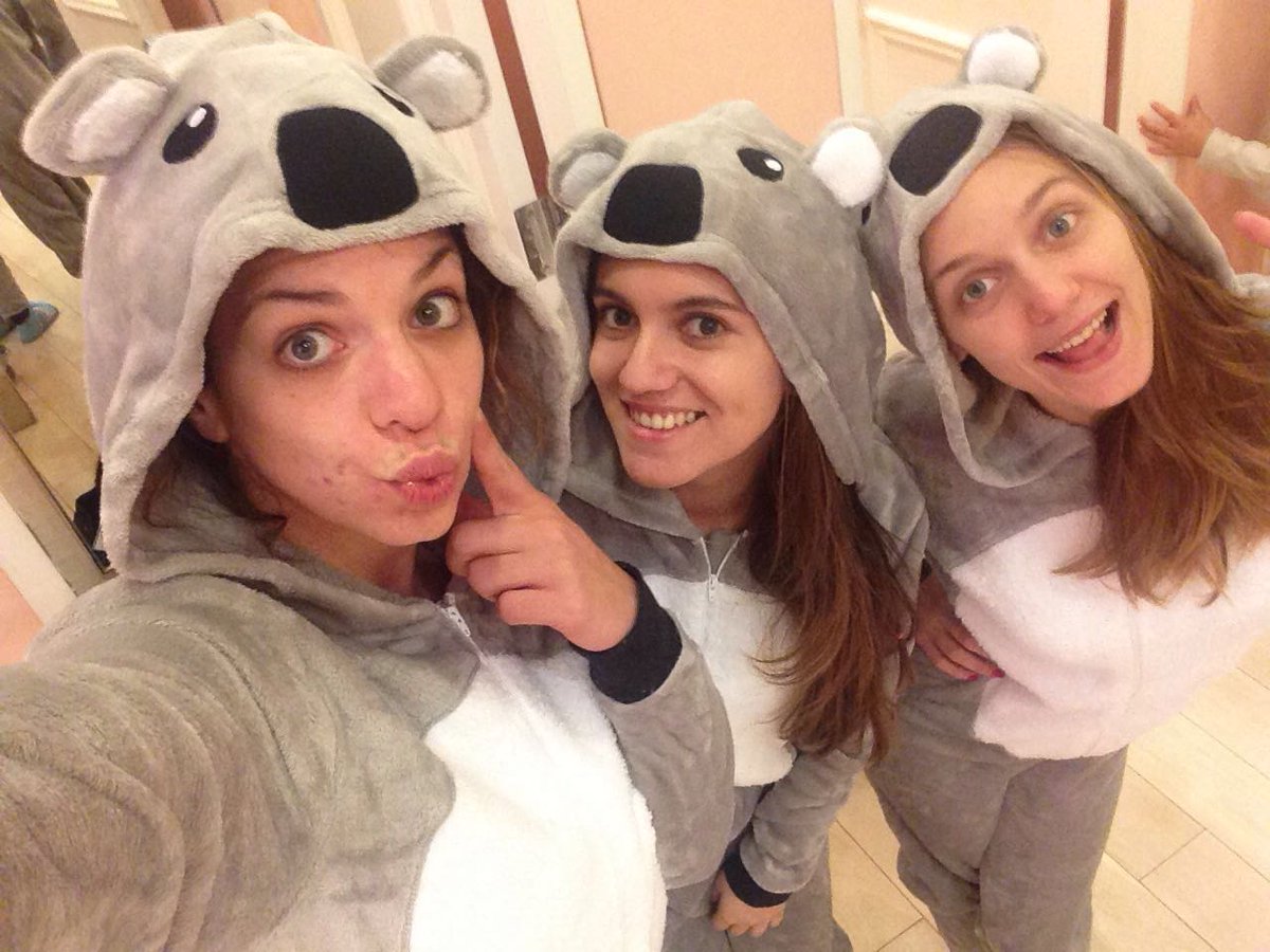 Luzbailarina's tweet photo. felices de ser koalas!!!!! https://t.co/wgkMXdzeRA