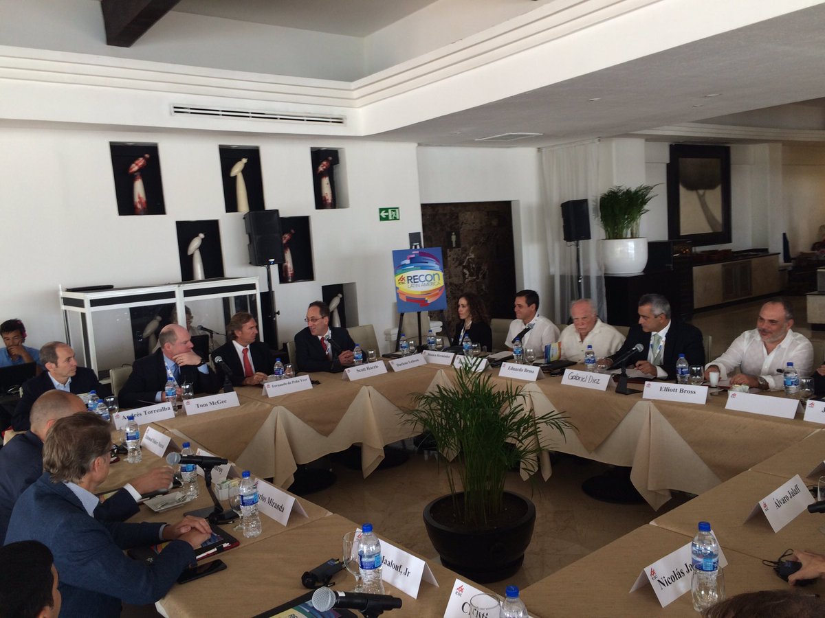 dlebronlopez's tweet photo. #latam ceo's meet while @ICSC #REconLA https://t.co/ANKj7O7Fpi