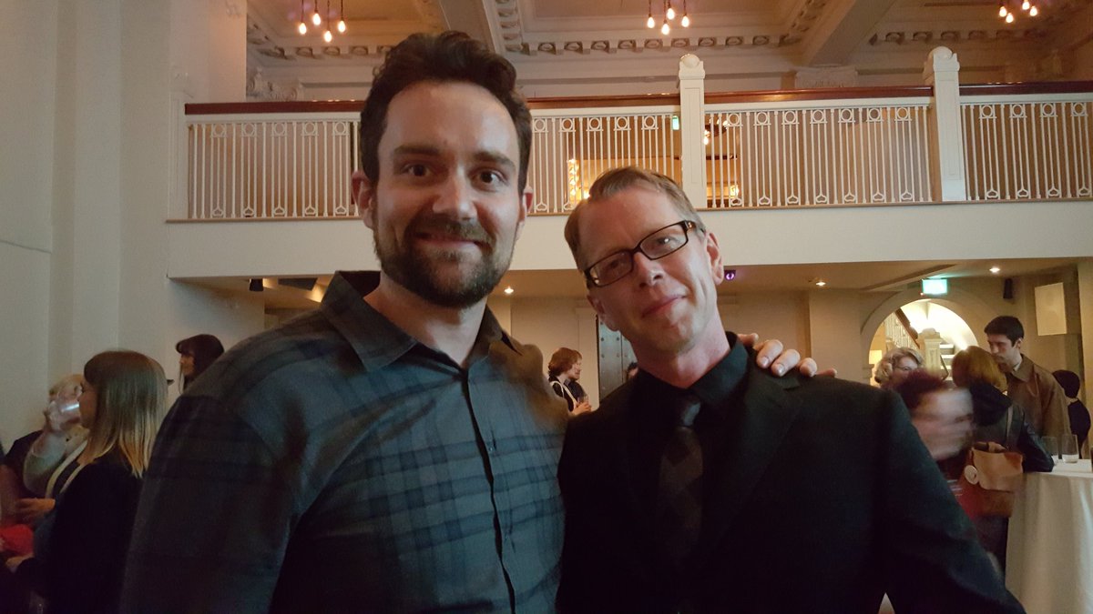 MrBrendanTaylor's tweet image. Thanks @JasonFischer77 for the warm welcome! Such nice people in the #SPNFamily! @SPNFanMovie @TwoSharksMedia