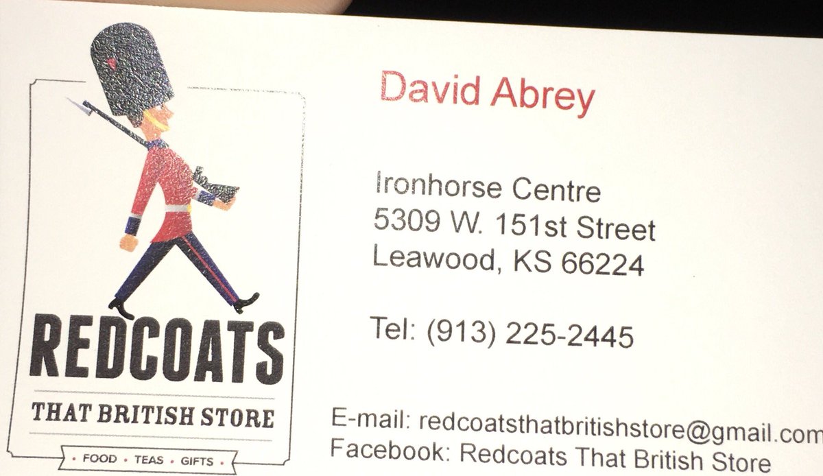 KCGala's tweet image. We stopped at Redcoats in Leawood a few days ago. The new British shop is a great shop. Lots of great British gear