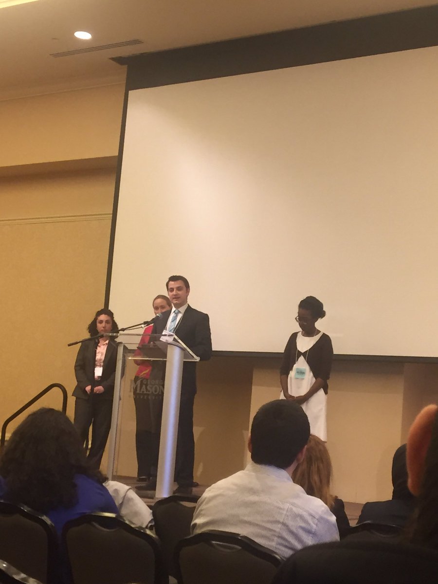 MWHONYTimes's tweet photo. #HTHE "During the 2010 Haiti earthquake, information wasn't easily available" #MasonWHO2016 #MasonWHO https://t.co/xiwRbqBO3s