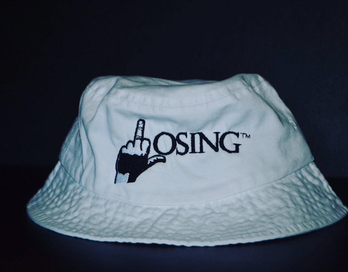 fcklosing's tweet photo. New White Fcklosing Bucket On the website now .. #OrderNow #Fcklosing #LinkInBio #WinnerWays https://t.co/mubsD6QvKV
