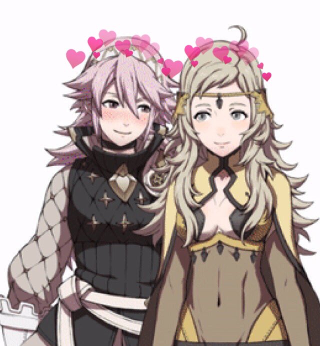 vgameswithearts's tweet photo. Soleil &amp; Ophelia (Fire Emblem Fates) https://t.co/vjR3jjEhBW