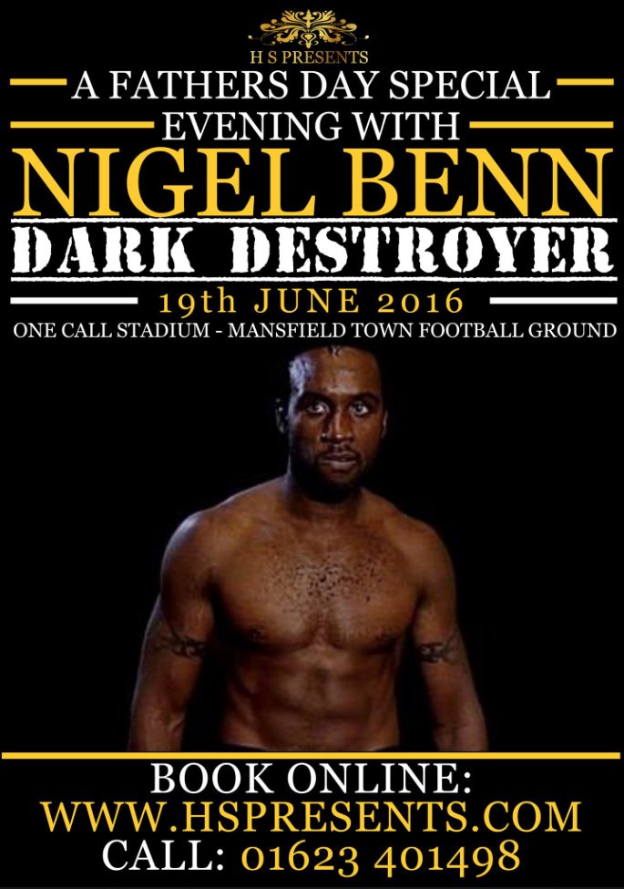 Jayisalad's tweet photo. Going to be a great event with the legend @NigelGBenn on the 19th June 2016. Plz Retweet @ConorNigel @missspeeds https://t.co/YX9hSiuefO