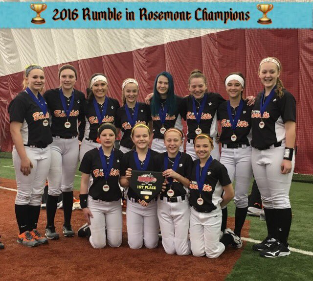 2016 Rumble in Rosemont Champions
🏆🏅🏆

#Bandits12U