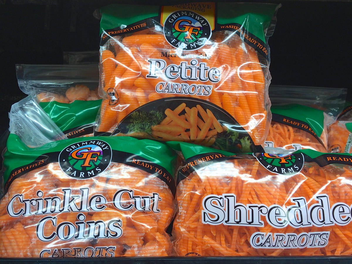 GrimmwayFarms's tweet photo. Celebrating #NationalSiblingDay the #GrimmwayCarrots way! #JustCrunchEm @Safeway https://t.co/KZQuVAyPZs