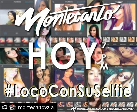 lomastopvzla's tweet photo. @montecarlovzla ¡Falta Poco! para el estreno de #LocoConSuSelfie a las 7:00 PM https://t.co/yrMRhoozxp