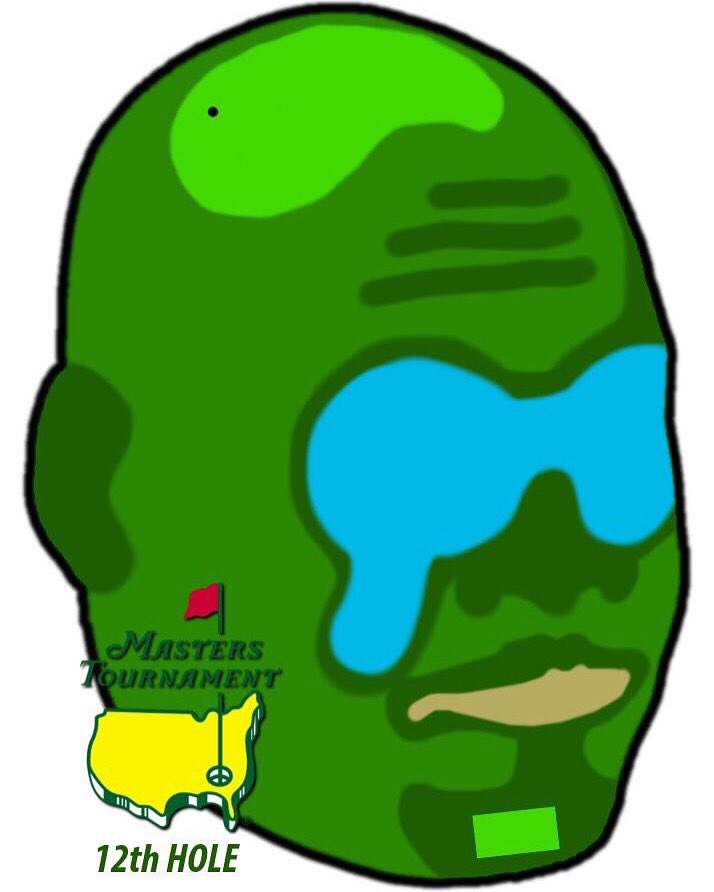 FakeSportsCentr's tweet photo. Somebody please put this in a museum!!! #TheMasters https://t.co/MSIW4uuPUo