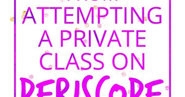 scopeasy's tweet photo. Earlier this year I had the bright idea to host a Periscope event: #16DaysofClasses. This … https://t.co/duqq4u4vw5 https://t.co/Xj1s8OXrHD