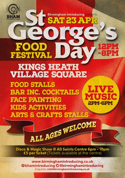 BhamIntroducing's tweet image. Saturday 23rd April!!! Kings Heath, Birmingham!
@foodbirmingham