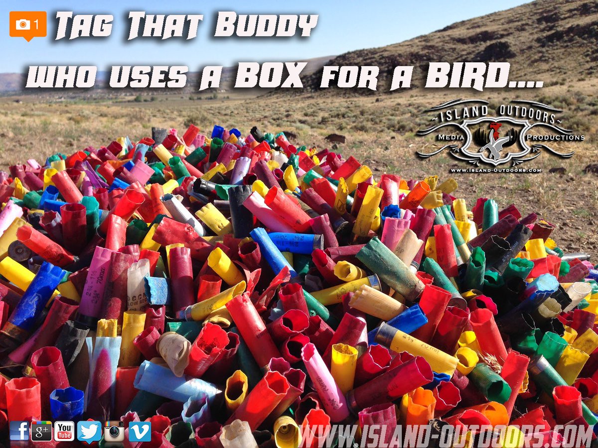 IslandOutdoors's tweet photo. Tag That Buddy Who We All Know Uses A Box In The Blind.... #Rambo #IslandOutdoors 
https://t.co/RFDm6DfOpI #TakeEm https://t.co/apuxiVuaBv