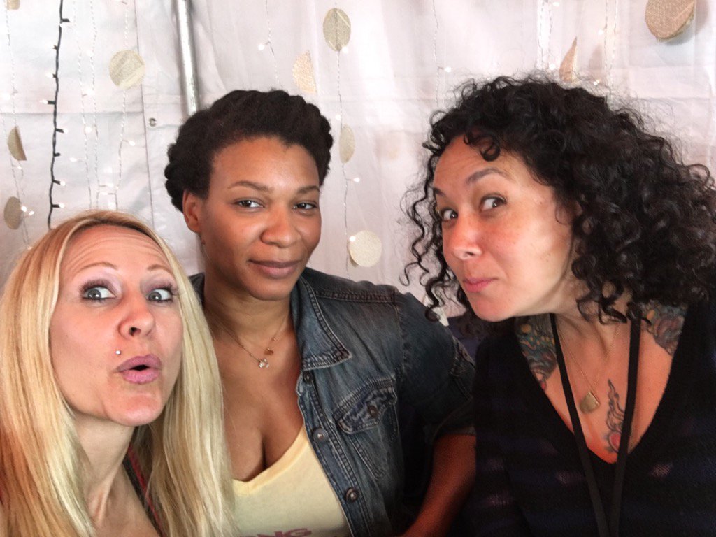 antoniacrane's tweet photo. Women who Submit panel about pitching and submitting to lit journals! #ashaki @melissachadburn @ashakijackson https://t.co/s2enXafs5p