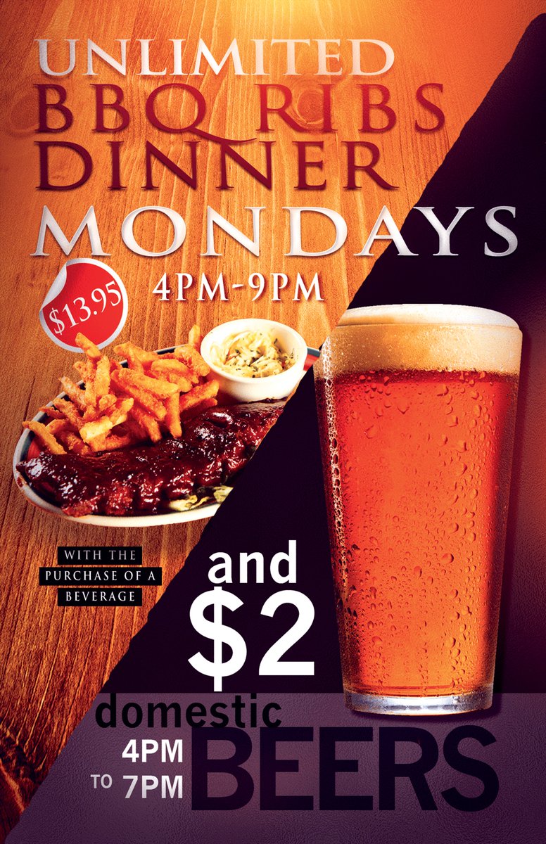 iris_lounge's tweet photo. Mañana! Nats v Braves, Wizards v Nets, &amp; best of all...endless ribs together w/ $2 domestic brews!! #tysonsnightlife https://t.co/d4CwB1pMAW