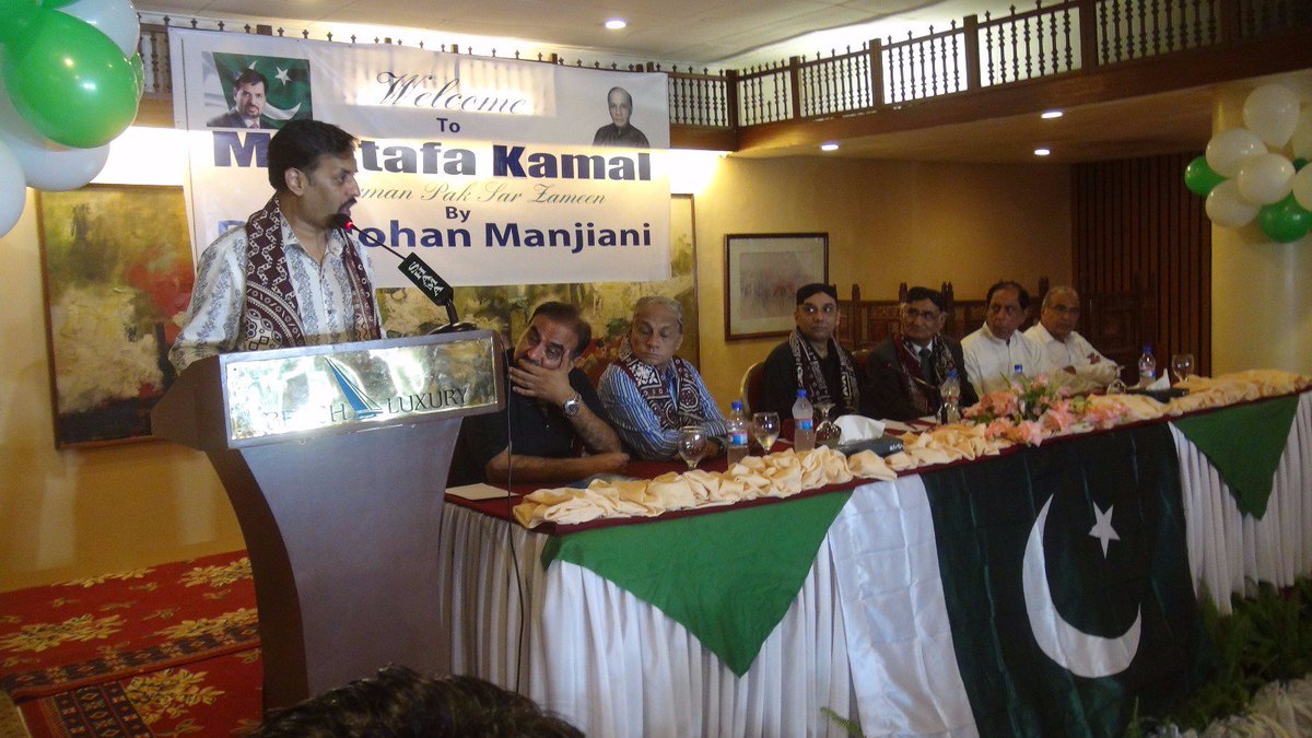 MQMPUpdates's tweet photo. #MustafaKamal met Hindu community at Beach Luxury,Karachi @SyedMKamal71 @mrazaharoon @iffi122 @DoctorSagheer99 #PSP https://t.co/E8NY1zZwF8