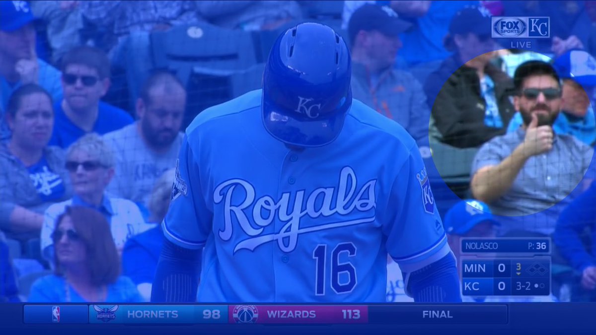 kristofersavage's tweet photo. @Royals This guy... #ThumbsUp #ThumbsUpGuy #RoyalsVsTwins #MakingMeChuckle ๐๐ป๐๐ป๐๐ป๐๐ป๐๐ป๐๐ป๐๐ป๐๐ป๐๐ป๐๐ป๐๐ป https://t.co/gPVRJqKPz0
