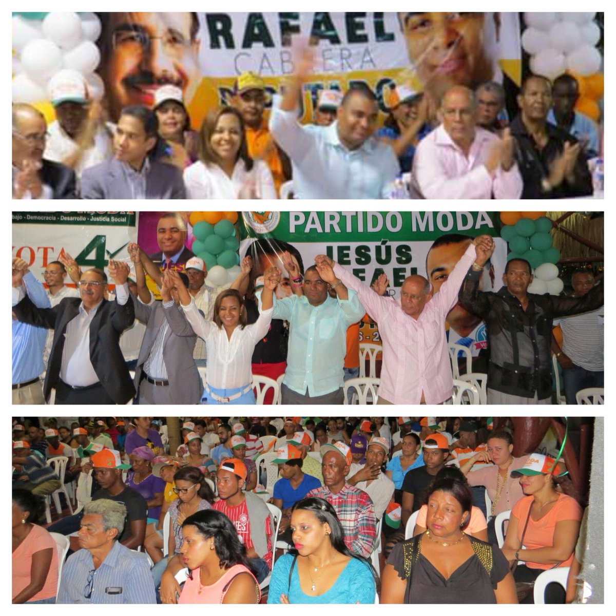 luisArielhd's tweet photo. En la noche de ayer el partido MODA proclama a @jrafaelcabrera como su candidato a diputado en #POP #EmpiezaElCambio https://t.co/FSDrowSFIx